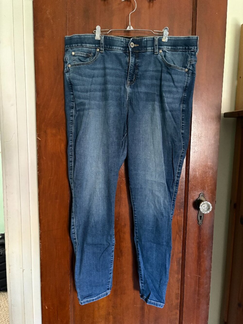 Ava & Viv Blue Plus Size Jeans (Size 22)